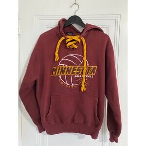 Minnesota Gophers Volleyball Stitched Hoodie Size Small